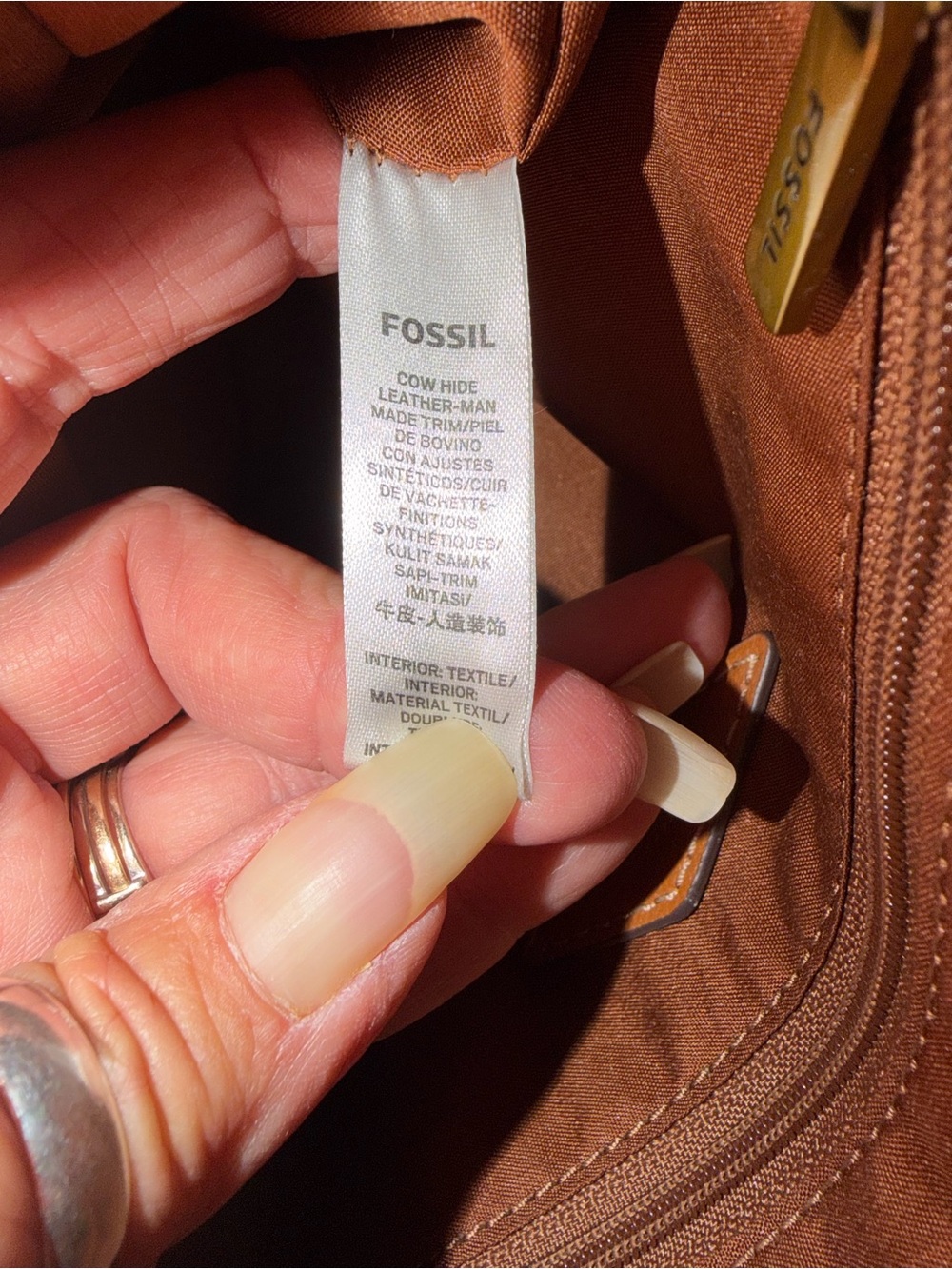 Fossil Kyler Satchel - Picture 7 of 8